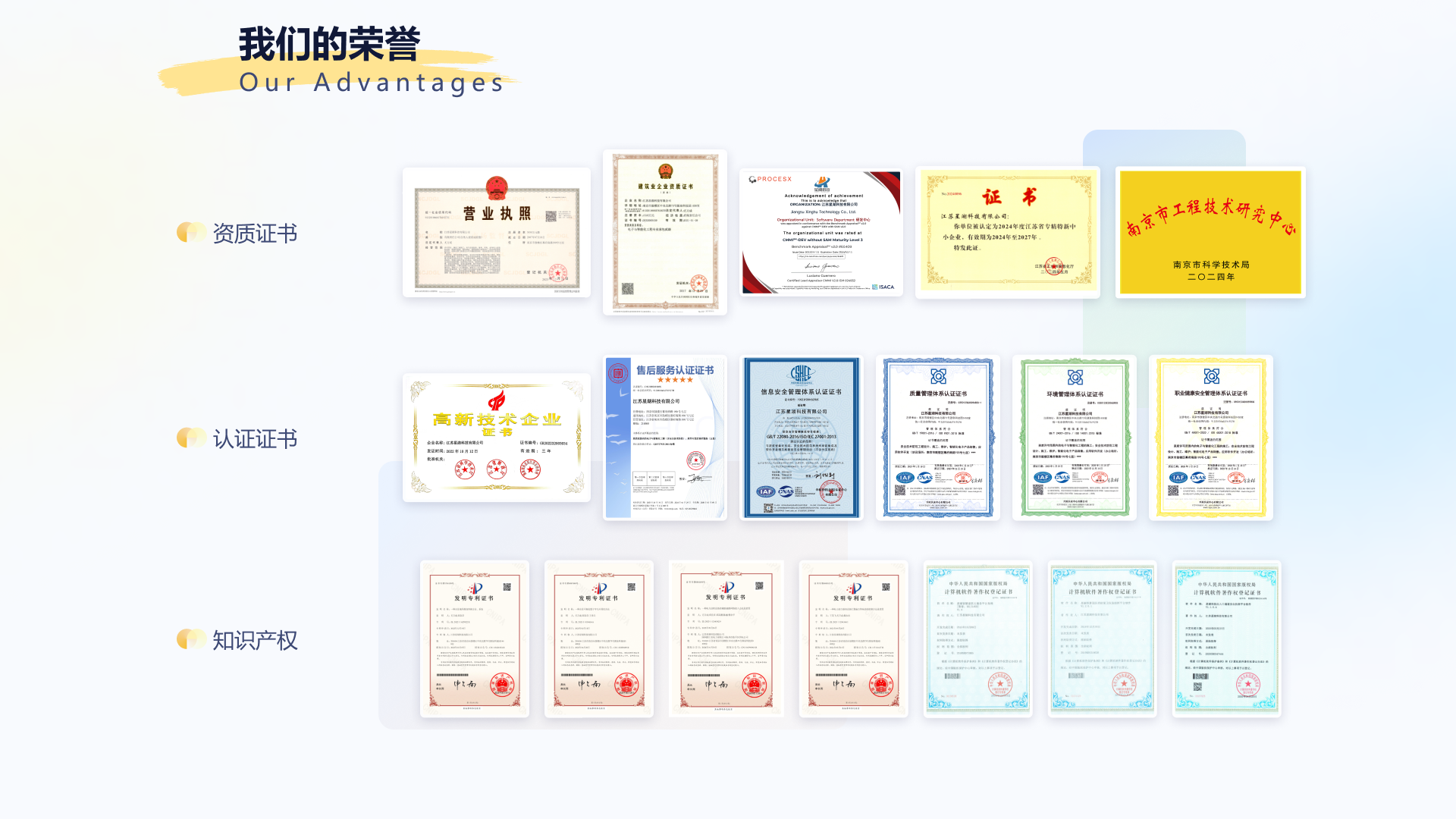 公司荣誉